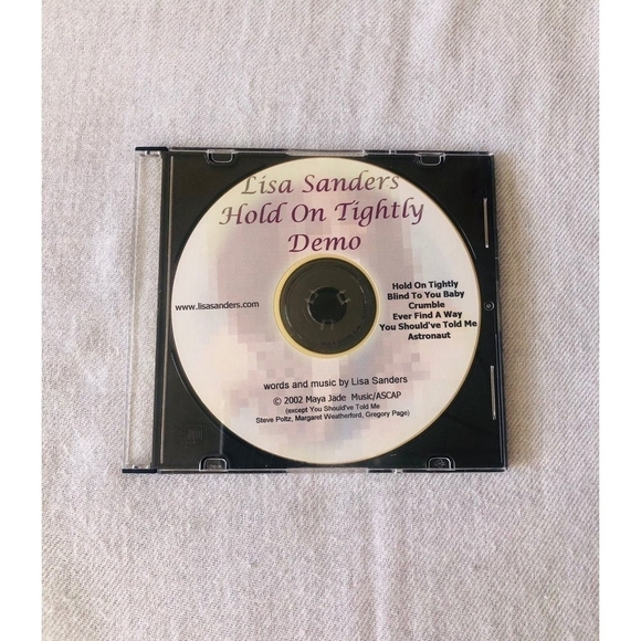 RARE CD Lisa Sanders - Hold on Tightly - Picture 1 of 2